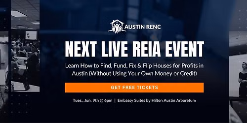 Learn How to Find, Fund, Fix & Flip Houses for Profits (Without Using Your Own Money or Credit)