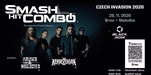SMASH HIT COMBO (FR) BRNO 29.11.2026