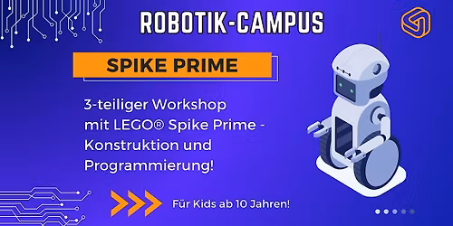 FabLabKids: RobotikCampus - LEGO Spike Prime, 3-t\u00e4gig