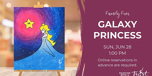 Family Painting Fun - Galaxy Princess