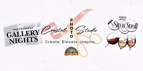 Coastal Photo Studio Grand Opening: Ribbon Cutting + Gallery Night + Sip N Stroll