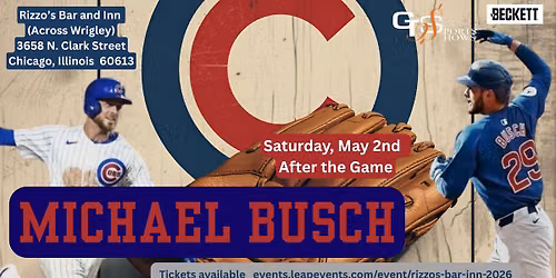 Chicago May 2nd Autograph Show — Rizzo's Bar & Inn