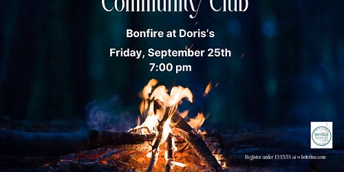 Community Club Bonfire!