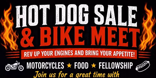 Hot dog sale-bike meet