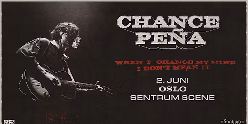 Chance Pe\u00f1a \/\/ Sentrum Scene \/\/ Pres. av FKP Scorpio