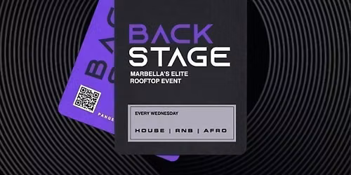 Backstage Wednesdays at Pangea Club Marbella