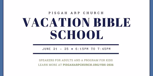 Pisgah Vacation Bible School