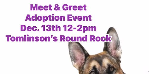 Meet & Greet Adoption Event