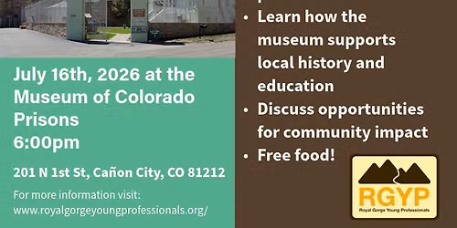 Royal Gorge Young Professionals - July Meetup