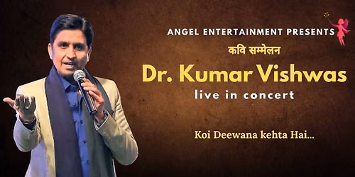 Dr. Kumar Vishwas live in Kavi Sammelan Concert
