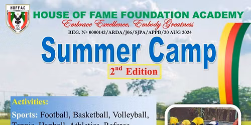 Summer camp \u201cthe launch of the 2nd edition \u201c