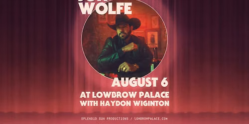 Jon Wolfe - Lowbrow Palace