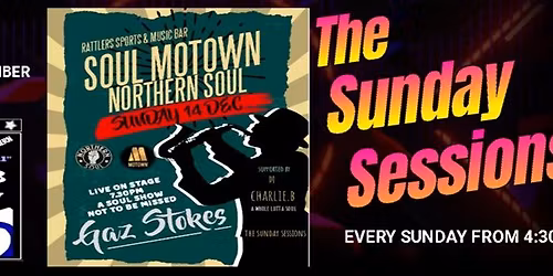 Soul & Motown Party with Gaz Stokes Live on Stage