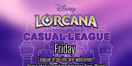 Lorcana Trading Card Game Casual League