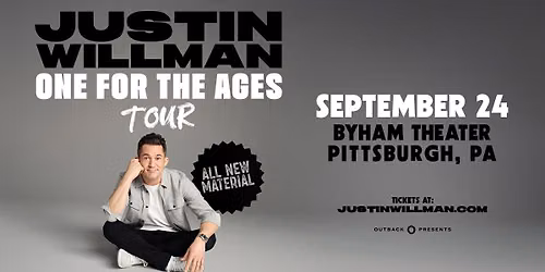 Justin Willman: One for the Ages Tour