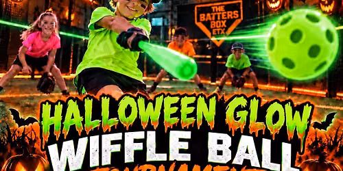 Halloween Glow Wiffle Ball Tourney