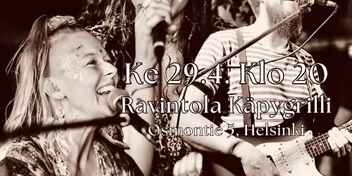 Alma Solina Trio @ K\u00e4pygrilli