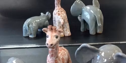 All ages! Animal Critter Pinch Pot Clay Art Class