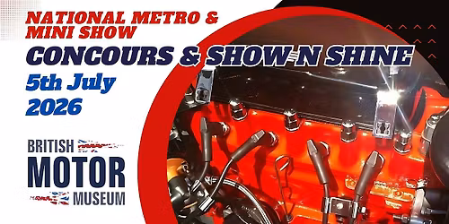 Concours & Show'n'Shine @ The National Metro & MiniShow