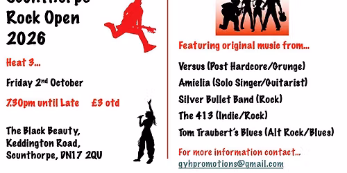 Scunthorpe Rock Open 2026 - Heat 3