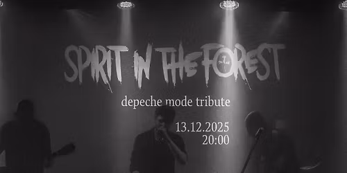 DEPECHE MODE TRIBUTE - SPIRIT IN THE FOREST W PSZCZ\u00d3\u0141KACH - 13.12.2025