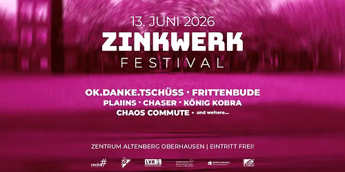 Zinkwerkfestival 2026