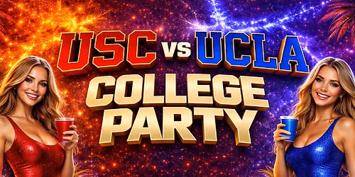 USC VS UCLA COLLEGE PARTY @ CATCH ONE LOS ANGELES 18+