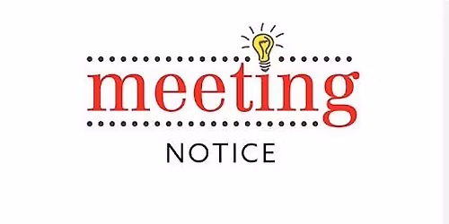 General Meeting - Boat Club