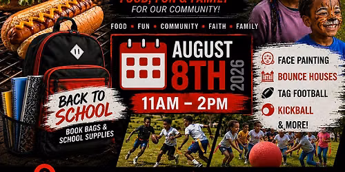 FREE Community Back To School Bash