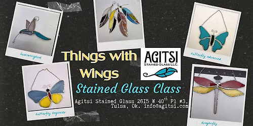 Stained Glass Things with Wings, Make and Take