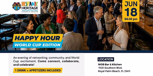 HHCC Happy Hour - World Cup Edition Palm Beach County