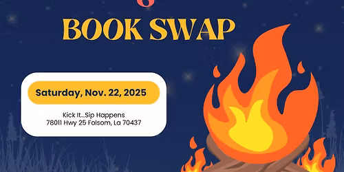 2nd Annual Bonfire & Book Swap \ud83d\udd25\ud83d\udcda