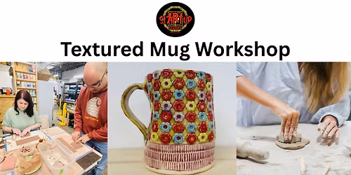 Ceramic Textured Mug Workshop