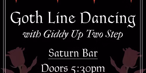 Goth Line Dancing with Giddy Up Two Step
