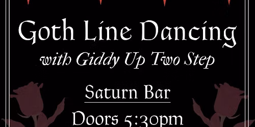 Goth Line Dancing with Giddy Up Two Step