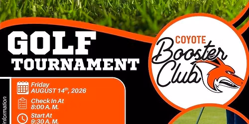 Coyote Booster Club Golf Tournament