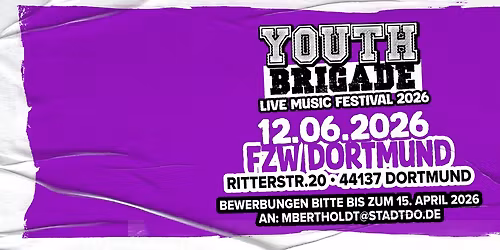 Youth-Brigade Festival 2026 in Dortmund
