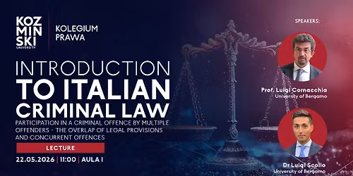 Introduction to Italian Criminal Law