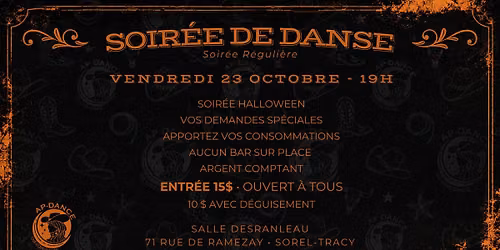 Soir\u00e9e de danse \u2013 Halloween \ud83c\udf83 | AP-Dance