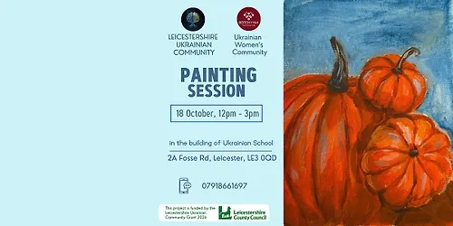 Autumn Paint & Relax Pumpkins Creativity & Good Company