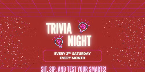 Monthly Trivia Every 2nd Saturday at Applewood Winery 5:30PM to 7:30PM