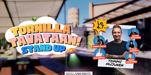 Tornilla Tavataan! -Stand Up: Tommi Mujunen + melkein sukulaiset