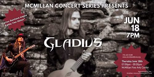 McMillan Library Concert Series Presents: Gladius