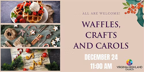 Christmas Waffles, Crafts & Carols