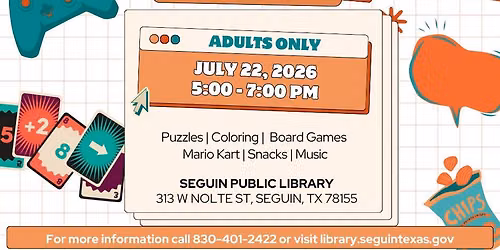 Adult Social Hour