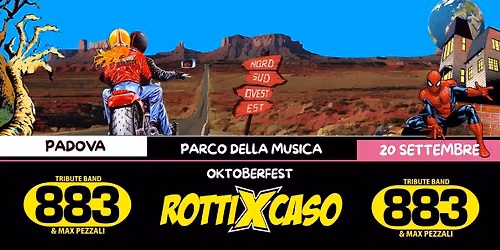 ROTTI X CASO \u2605 TRIBUTO 883 \u2605 PARCO DELLA MUSICA | PADOVA