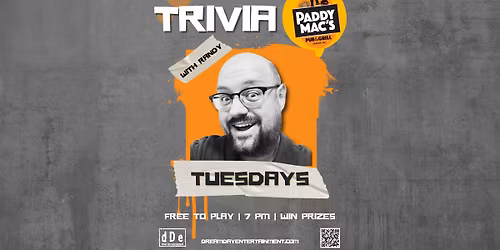 Trivia Tuesdays at Paddy Mac's