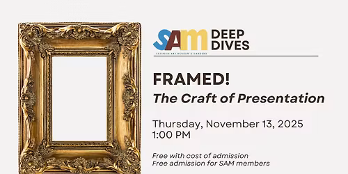 Deep Dive: FRAMED! The Craft of Presentation