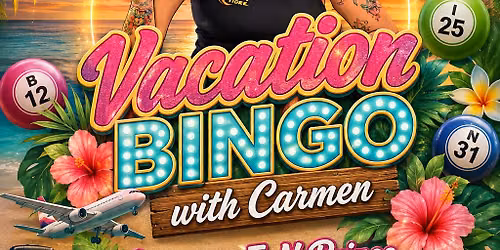 Vacation Bingo with Carmen