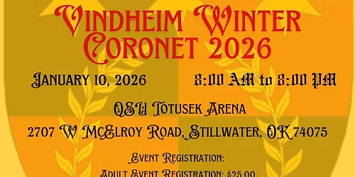 Vindheim Winter 2026 Coronet Tournament